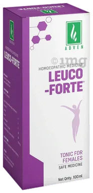 Adven Leuco-Forte Tonic for Females bottle of 100 ml tonic