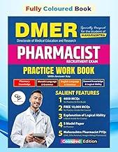 DMER (Directorate of Medical Education and Research) PHARMACIST RECRUITMENT EXAM PRACTICE WORK BOOK With Answer Key for the student of MAHARASHTRA