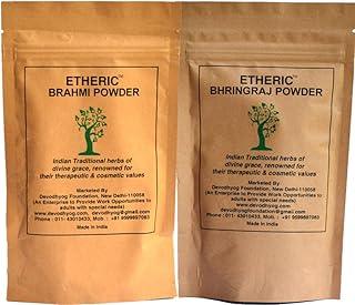 Etheric Bramhi + Bringraj (2x100 Gram) Powder for Hair Treatment