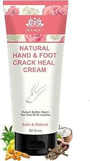 INTIMIFY Foot Cream for Cracked Heels, Foot Cream For Dry Feet, Foot Crack Cream For Women & Men 50 gm (Pack of 1)