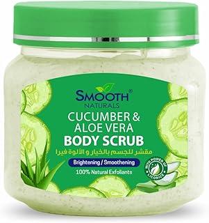 Cucumber & Aloe Vera Body Scrub - 300ml | For All Skin Types | Enriched with Cucumber & Aloe Vera Extract