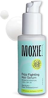 Moxie Beauty Frizz Fighting Hair Serum with SPF 35 | Hydrating & Anti-Frizz | Lightweight & Non-Greasy | 50ml