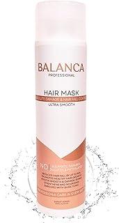 Balanca Ultra Smooth Damage and Hair Fall Treatment Mask | No Sulphate and Paraben | Argan & Essential Oils With Pro-Keratin For Dry, Damaged, Dull and Weak Hair | Gives Frizz-Free, Shiny Hair - 300ML