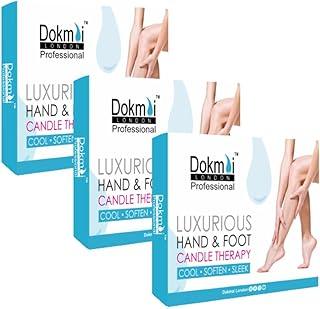 Dokmai LONDON Hand & Foot Candle Therapy | Deep Nourishment & Cooling Relief | Soft, Sleek Skin | 75g (Pack of 3)