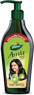 Dabur Amla Hair Oil - 550 ml | For Strong, Long and Thick hair | Nourishes Scalp | Controls Hair Fall, Strengthens Hair & Promotes Hair Growth