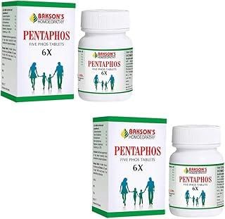 Dr. Bakshi's BAKSON'S HOMOEOPATHY PENTAPHOS TABLETS-6X-100 TABS (Pack of 2)
