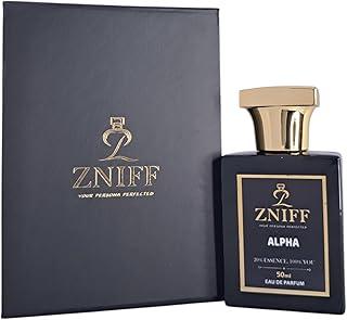 Zniff Alpha Perfume for Men, Eau de Parfum, 50ml | Long-Lasting Fragrance | Classic Masculine Scent for all day & Special Occasions | Best Gift for Men