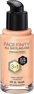Max Factor Facefinity All Day Flawless 3-in-1 Foundation - N45 Warm Almond