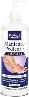 BEE ONE Manicure and Pedicure Shampoo 1000 ml | Professional Hand and Foot Care Shampoo | Deep Cleansing, Moisturizing, & Gentle Formula | Nail Care, Spa & Salon Use | Safe for Sensitive Skin