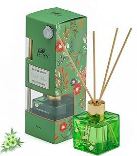 Pan Aromas (50ml) Forest Bliss Reed Diffuser Set - Wonder Series| Room Air Freshener| Scented Reed Diffuser for Home Fragrance - Offices, Home, Bathroom & Living Room| Lasts Up to 25-30 Days