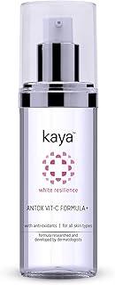 Kaya Clinic Antox Vit-C Serum | Stable Vitamin C, Ferulic Acid | Dermatologist-Developed | 22 Years Expertise | Antioxidant Defense, Brightening, Skin Renewal | 30ml