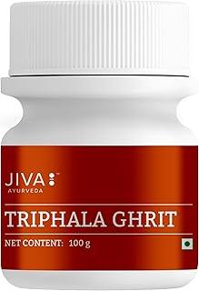 Jiva Triphala Ghrit – A Natural Digestive Aid | Helps in Vision, Better Eye-Sight & Eye Disorders- 100g (Pack of 1)