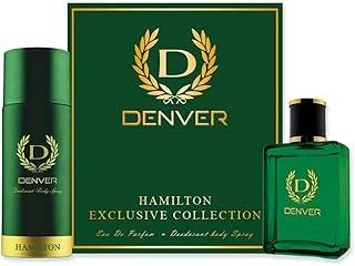 DENVER Hamilton Gift Set - Deodorant - 150ML+ Perfume 60ML - For Men