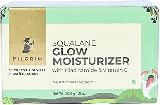 Pilgrim Cream Squalane Glow Moisturizer, 50 Gm