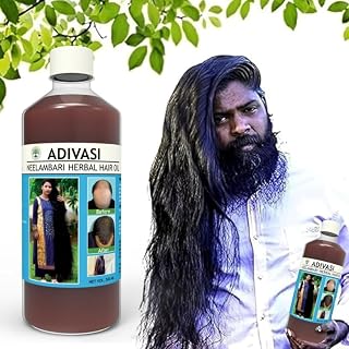 Original Neelambari Adivasi Herbal Hair Growth Oil For Control Hairfall Anti Dandruff With Onion, Rosemary, Castor, Amla,