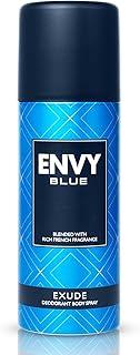 ENVY Blue Exude Deo -165ML | Long Lasting Deodorant Spray For Men