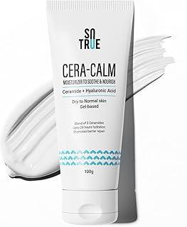 Sotrue Ceramide Face Moisturizer for Dry to Normal Skin with Hyaluronic Acid For Deep Hydration & Barrier Repair | for Women & Men, 100g