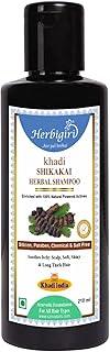Herbigiri Khadi Shikakai Shampoo (Paraben Free) 210ml