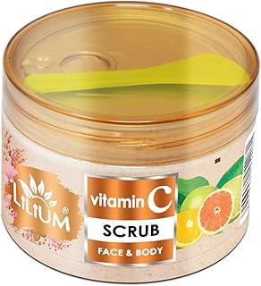 Lilium Vitamin C Face & Body Scrub, 250g