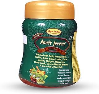 Seva Sadan Amrit Jeevan (Avaleha) 500g – Ayurvedic Health Chyawanprash with Premium Herbs & Shashtrokt Bhasmas for All Ages