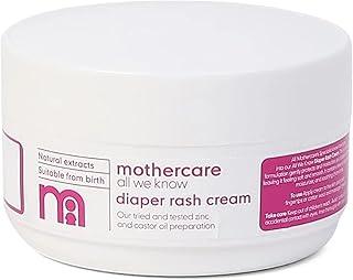 Mothercare All we know Diaper rash Cream 100gm By Fratelli | Zinc and castor oil preparation | Hypoallergenic | Soothe your baby's skin | non greasy and easy to apply