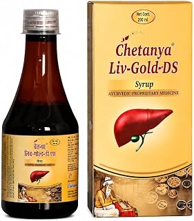 Chetanyas Liv Gold DS  Ayurvedic Liver Health Tonic  200ml | Herbal Wellness Supplement