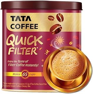 Tata Coffee Grand Quick Filter Tin, 100g Powder, Canister