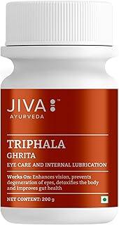 Jiva Triphala Ghrit – A Natural Digestive Aid | Helps in Vision, Better Eye-Sight & Eye Disorders- 200g (Pack of 1)
