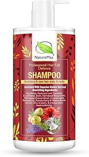 NATUREMAX PROFESSIONAL HAIR FALL DEFENCE SHAMPOO | HAIR FALL CONTROL | KETATIN, BIOTIN ,CERAMIDE FOR DAMAGED REPAIR | SILKY SMOOTH HAIR | SULPHATE & PARABEN FREE | NATURAL & TOXIN FREE | DERMATOLOGICALLY TESTED- 300ml