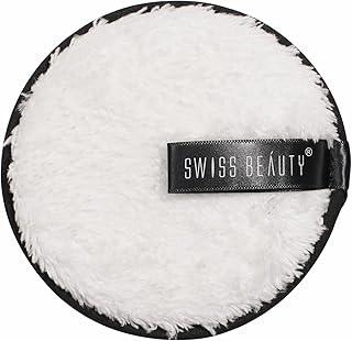 Swiss Beauty Soft & Gentle Cleansing Reusable Makeup Remover Pad| Easily Removes Stubborn Face & Eye Makeup | Pack of 1 | 8gm | Shade-2