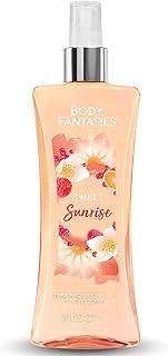 BODY FANTASIES SIGNATURE Fragrance Body Mist for Girls & Women Sweet Sunrise Fantasy, 236ml | Long Lasting Body Spray and Perfume for Women