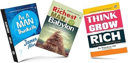 The Mastery Kit for Wealth & Success: Think & Grow Rich, The Richest Man in Babylon, As A Man Thinketh | Motivational Classics, Educational English Novel | Combo of 3 Novels