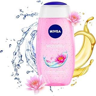 NIVEA Waterlily & Oil 250ml Body Wash| Shower Gel with Care Oil Pearls| Refreshing Scent of Waterlily Flower|Clean, Healthy & Moisturized Skin