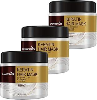 Keratin Hair Mask, Hair Nourishing in Suitable All Hair Types hair mask, (Pack of 3) (100 g)