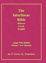 Interlinear Hebrew Greek English Bible-PR-FL/OE/KJ Large Pring Volume 1