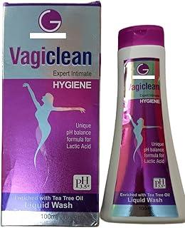 Vagiclean Expert Intimate Hygiene Liquid Wash with Tea Tree Oil, pH 3.5, 100ml pack of-1