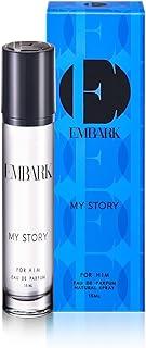 EMBARK My Story for Him, Perfume for Men - 15ml | Travel Friendly Pack | Premium Eau de Parfum | Aquatic and Citrus Fragrance,Liquid