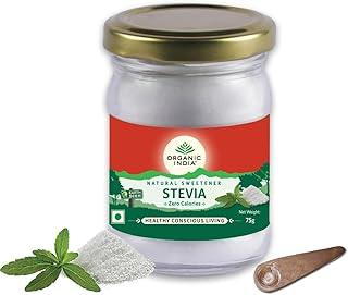 Organic India Stevia Powder 75g – Natural Zero‑Calorie Sweetener