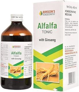 Dr. Bakshi's BAKSON'S HOMOEOPATHY ALFALFA TONIC WITH GINSENG SYRUP - (450 ML)