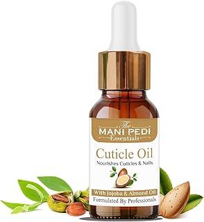 TMPE Cuticle Oil for luxurious nails. Enriched with Jojoba, Rosehip & Almond Oils. Perfect for Cuticle Care, Nail Growth & Strength. Gift of love to your hands - 15ml