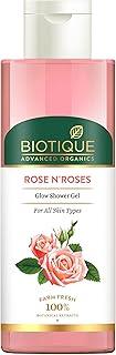 Biotique Advanced Organics Rose N'Roses Glow Shower Gel 200Ml