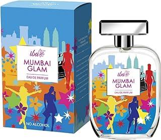 Iba Eau De Parfum – Mumbai Glam, 100 ml, Perfume Spray | Long Lasting Floral & Fruity Fragrance For Women | Skin Friendly Fresh Perfume for Everyday Fragrance | Alcohol-Free | Halal Certified & Vegan