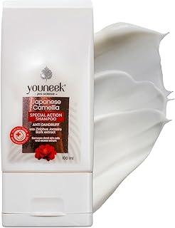 Youneek Pro Science Special Action Anti-Dandruff Shampoo – With Japanese Camellia for Deep Nourishment & Ziziphus Joazeiro for Advanced Flake Control, Ideal for Oily, Dry & Sensitive Scalps, 100ml(Pack Of 1)