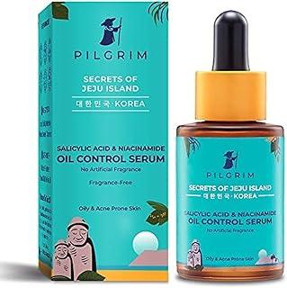 Pilgrim 2% Salicylic Acid + 3% Niacinamide Oil Control Serum For Oily & Acne-Prone Skin For Unisex Of All Skin Types, Korean Skin Care, 30ml