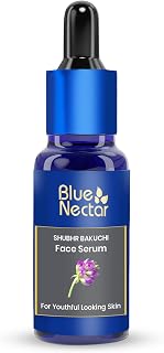 Blue Nectar 5% Bakuchiol Serum for Face | Babchi Oil Anti Aging Face Serum | Plant-Based Natural Retinol Serum Alternative