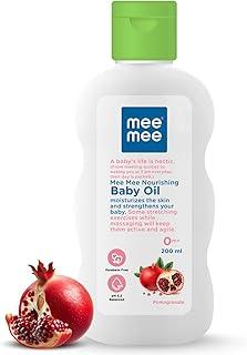 Mee Mee Baby Oil with Fruit Extracts/Moisturising Baby Lotion with Fruit Extracts (Baby Oil - 200ml)
