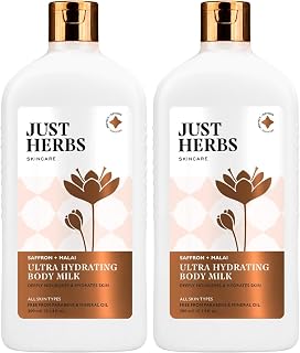 Saffron + Malai Nourishing Body Milk Moisturizer for Men & Women | 300ML
