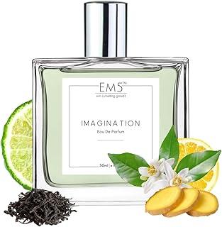 EM5 Imagination Perfume for Men & Women |Citrus Amber Fresh Spicy Fragrance | 50 ml Eau de Parfum Spray | Luxury Gift for Him and Her