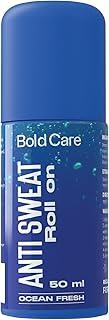 Bold Care Ocean Fresh Antiperspirant & Anti-sweat Deodorant Roll-on - Controls Sweat & Removes Body Odour - All-Day Freshness For Men - Alcohol-Free - Keeps Skin Fresh & Clean - 50ml