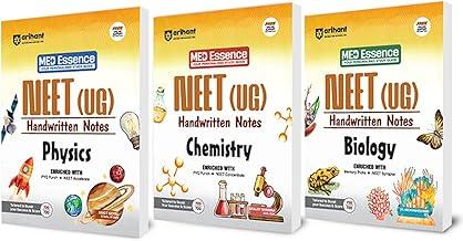 Arihant NEET UG Handwritten Notes Physics, Chemistry & Biology Exam 2025 | Latest Edition Preparation Books with Mnemonics, Mind Maps, PYQs, Quick Revision | NEET Medical Entrance Exam Self Study Guide | Set of 3